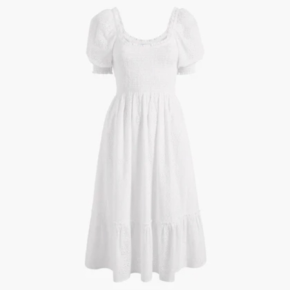 Hill House Home White Eyelet Louisa Nap Dress